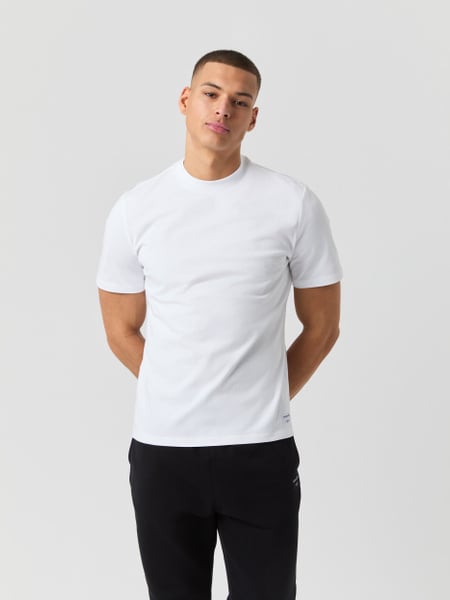 Björn Borg Centre High Neck T-shirt Hvid, S