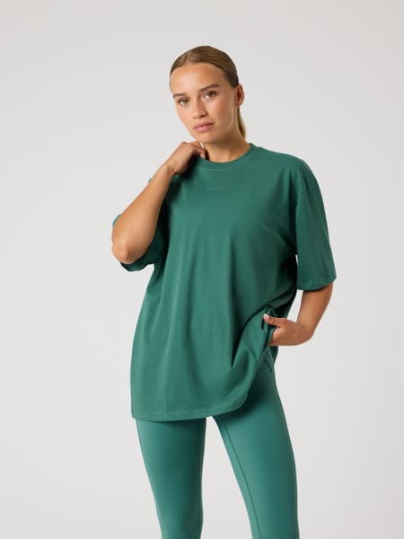 Björn Borg Studio Oversized T-shirt Grøn, XS