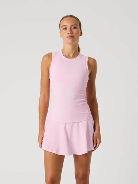 Björn Borg Ace Pocket Ribbed Tank Top Pink, L