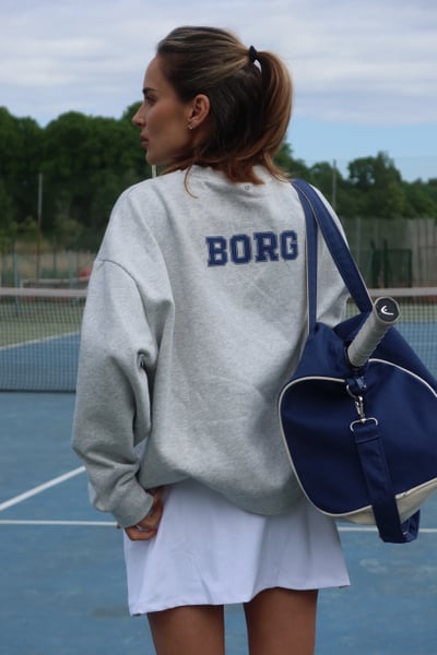Björn Borg Borg Boyfriend Sweatshirt Grå, L