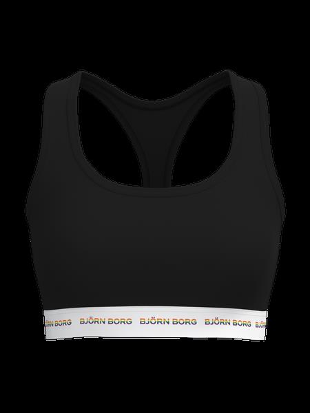Björn Borg Logo Soft Top Sort, XL