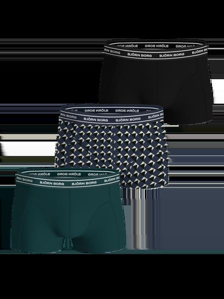 Björn Borg Organic Cotton Stretch Trunks 3-pack Multi, M