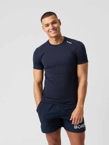 Björn Borg Borg Athletic T-shirt Marineblå, S