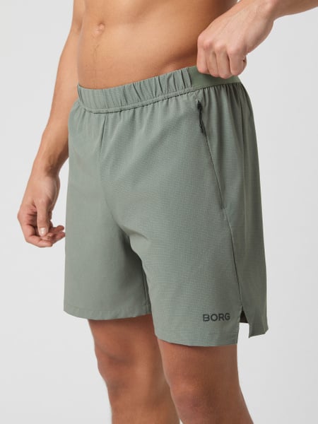 Björn Borg Borg Zip Shorts Grøn, XXL