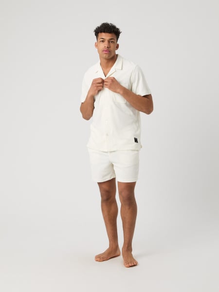 Björn Borg Borg Toweling Pool Shorts Hvid, L