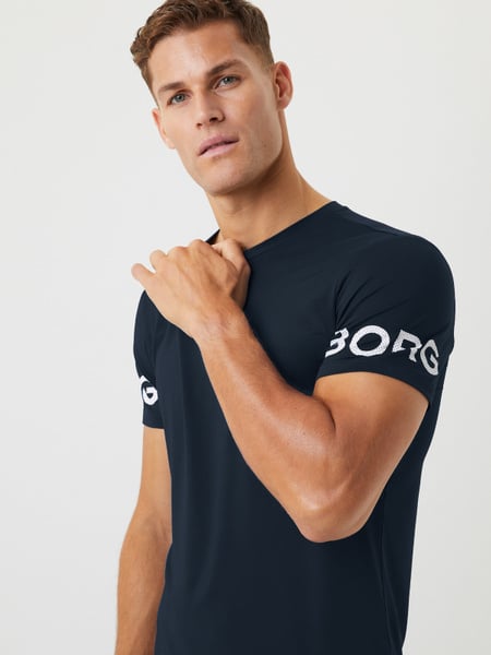 Björn Borg Borg T-shirt Marineblå, XL