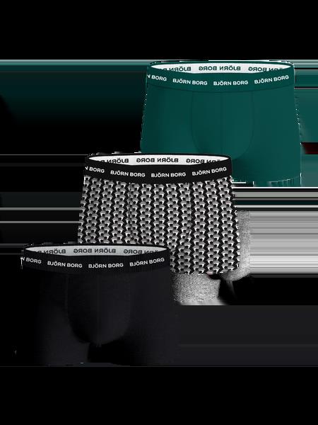 Björn Borg Cotton Stretch Trunks 3-pack Multi, XS