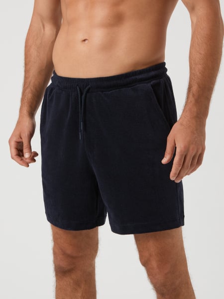 Björn Borg Borg Toweling Pool Shorts Marineblå, XL