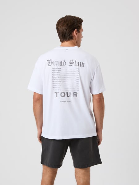 Björn Borg Ace Oversized T-shirt Hvid, L