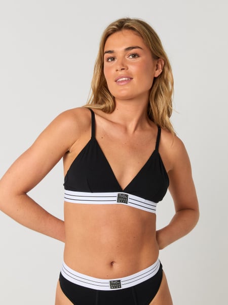 Björn Borg Original Triangle Bra Sort, XXL