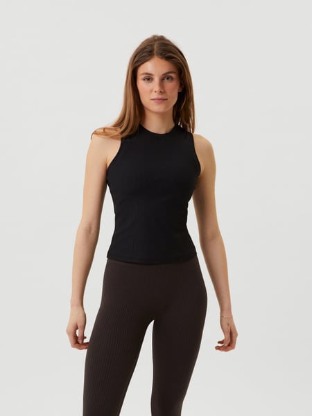 Björn Borg Studio Rib Tank Sort, S
