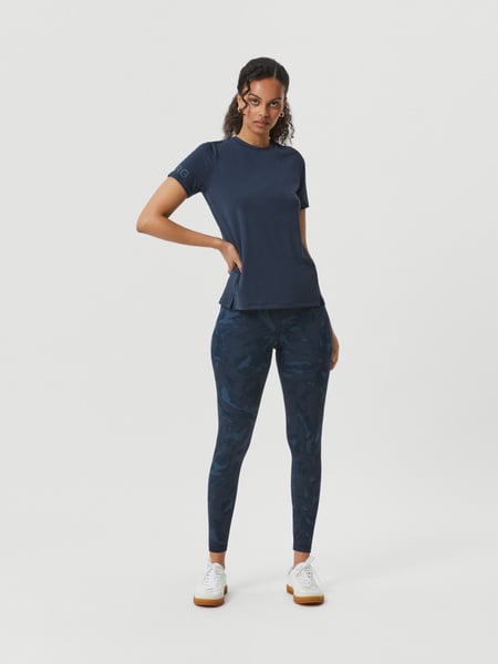 Björn Borg Borg Printed Tights Marineblå, XXL