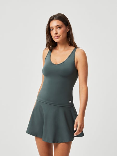 Björn Borg Ace Deep V Tank Grøn, S