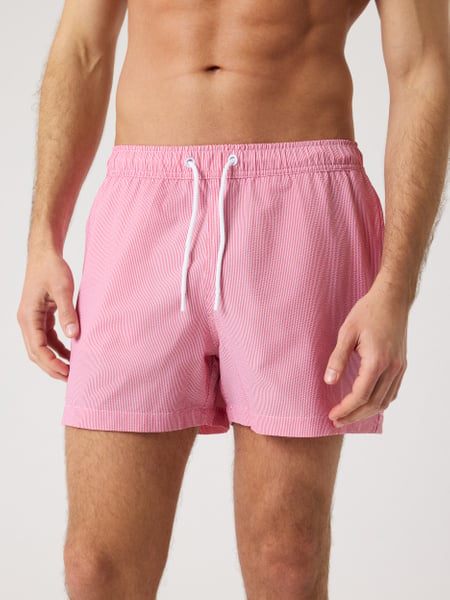 Björn Borg Borg Seersucker Swim Shorts Rød, S