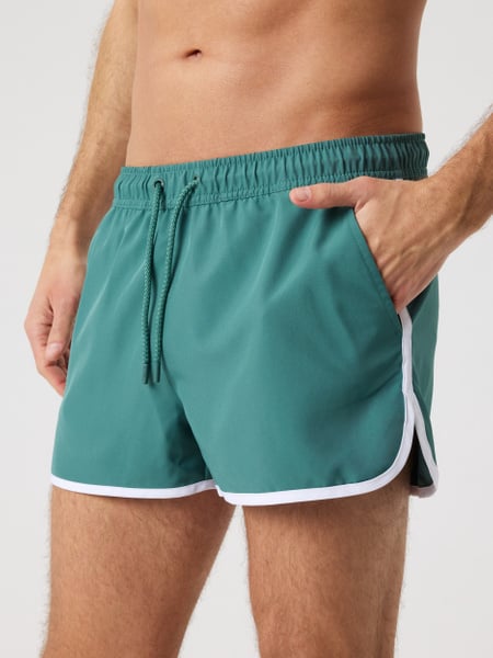 Björn Borg Borg Retro Swim Shorts Grøn, L