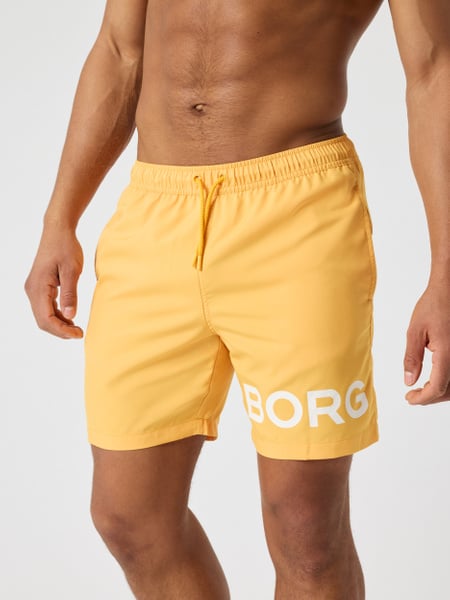 Björn Borg Borg Swim Shorts Gul, XXL