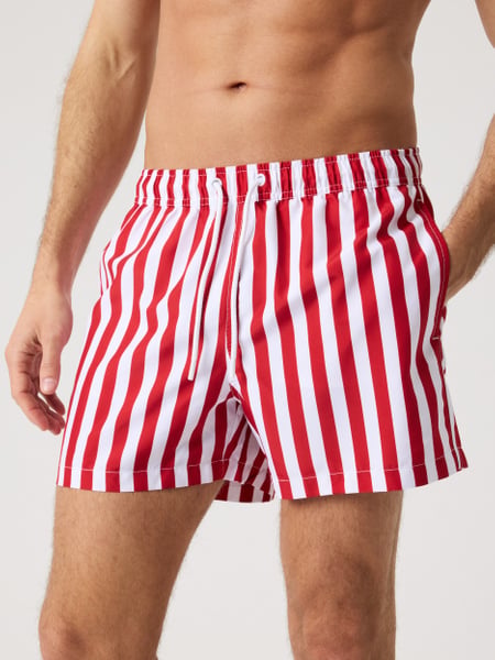 Björn Borg Borg Print Swim Shorts Rød, XL