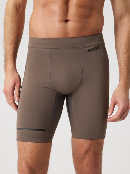 Björn Borg Borg Running Short Tights Brun, S