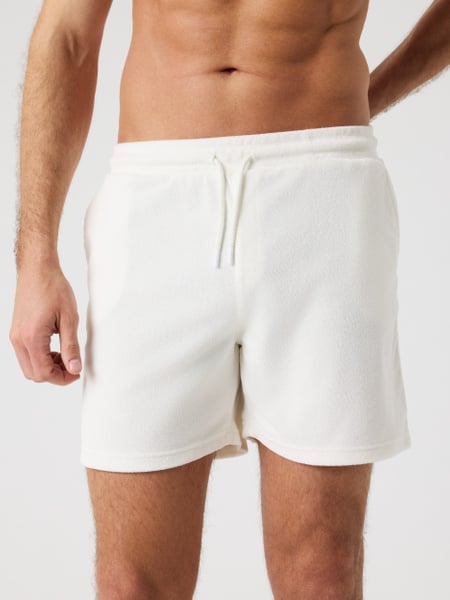 Björn Borg Borg Toweling Pool Shorts Hvid, L