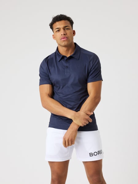 Björn Borg Borg Sports Polo Shirt Marineblå, XXL