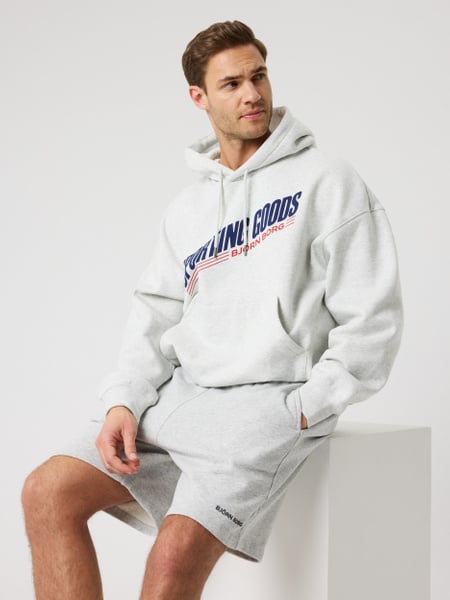 Björn Borg Borg Oversized Hoodie Grå, L