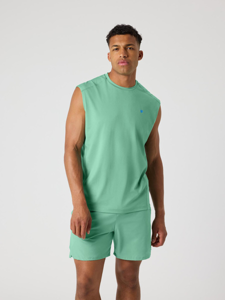 Björn Borg Ace Mesh Panel Tank Grøn, M