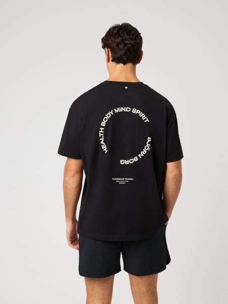 Björn Borg Borg Gym Oversized T-shirt Sort, XL