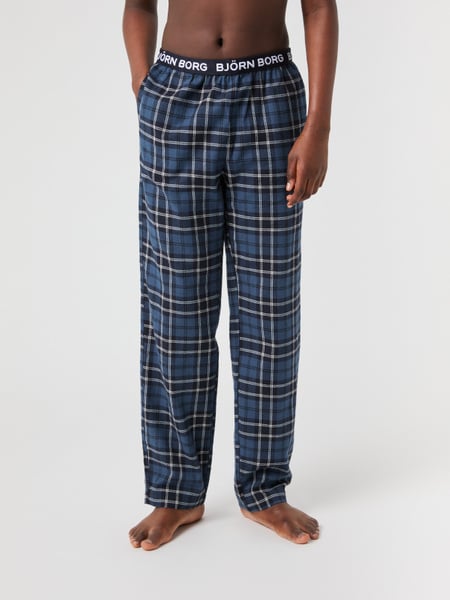 Björn Borg Core Flannel Pyjama Pants Blå, 158-164