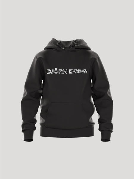 Björn Borg Borg Essential 3 Hoodie Sort, 134-140