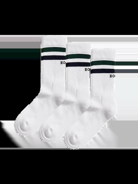 Se Björn Borg Core Crew Sock 3-pack Hvid, 31-35 hos Björn Borg