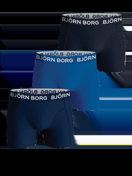 Björn Borg Cotton Stretch Boxers 3-pack Multi, 146-152