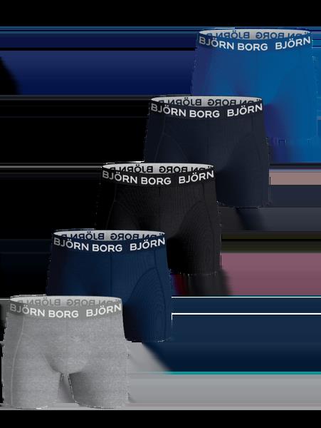 Björn Borg Cotton Stretch Boxers 5-pack Multi, 122-128