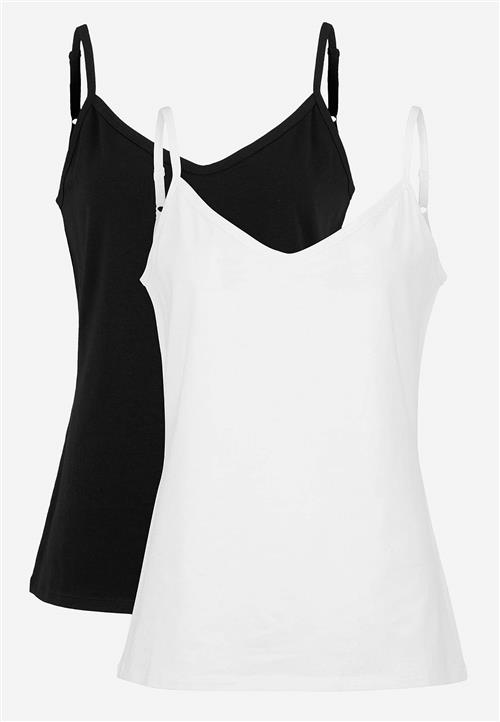 Cellbes of Sweden Singlet i blød, økologisk bomuld 2-pack