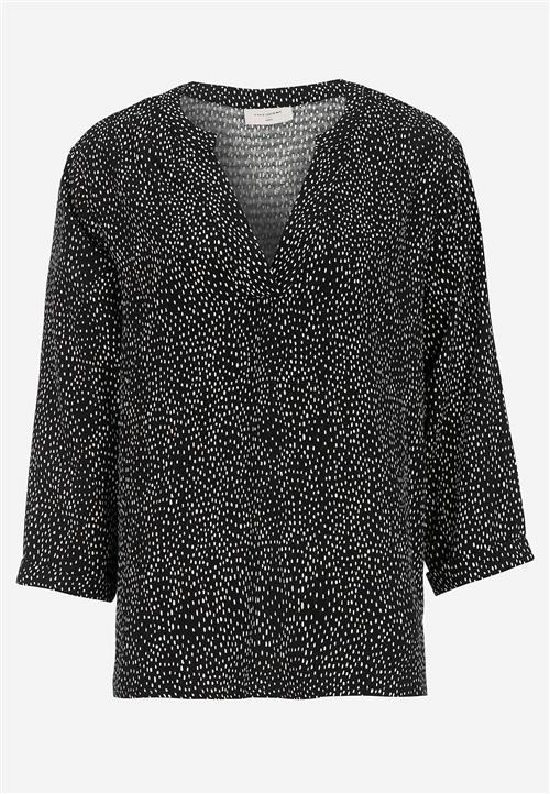 Freequent Jacquardvævet bluse