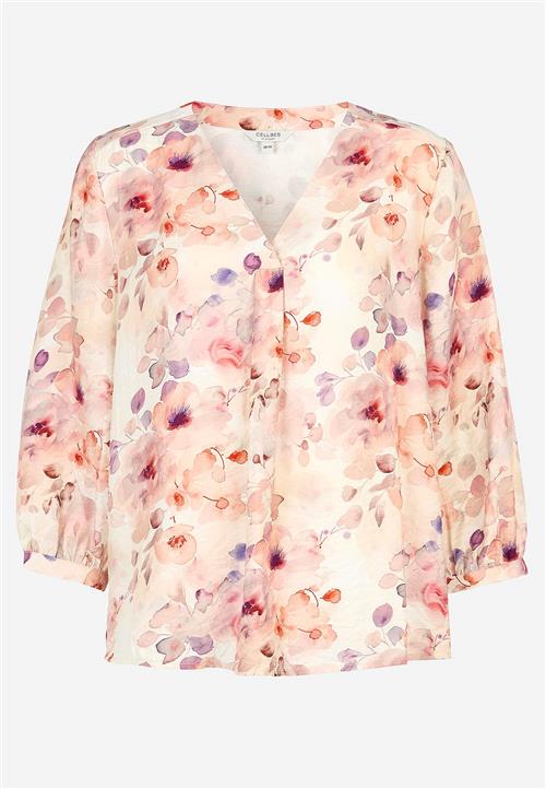 Cellbes of Sweden Mønstret bluse