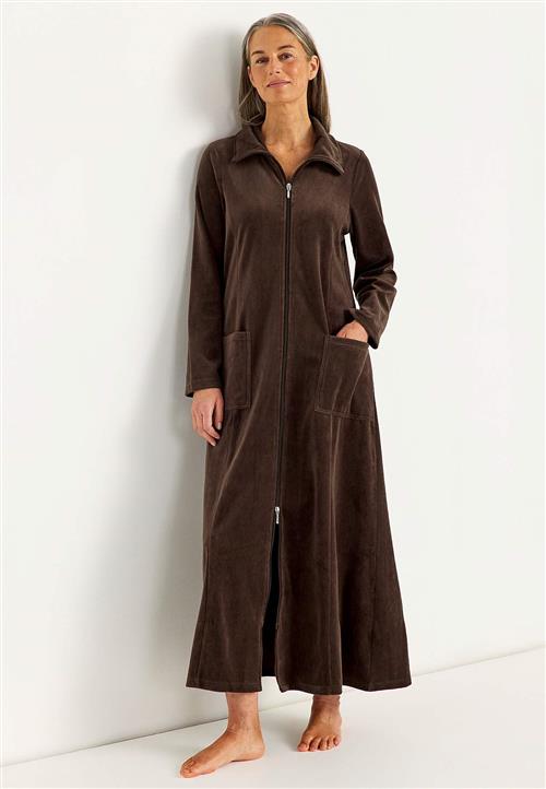 Cellbes of Sweden Velour, lang morgenkåbe Wilma