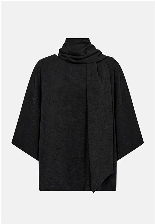Soyaconcept Bluse med tørklæde