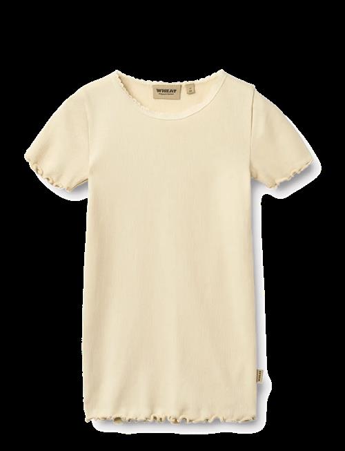Wheat | Rib T-Shirt S/S Katie | 116