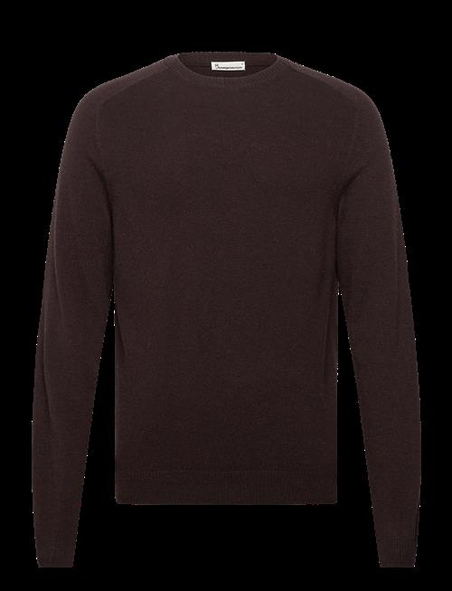 Knowledge Cotton Apparel | Lambswool Crew Neck | XL