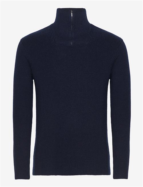 Knowledge Cotton Apparel | Merino Half Zip Sweater | L