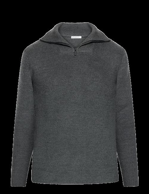 Knowledge Cotton Apparel | Merino Half Zip Sweater | M