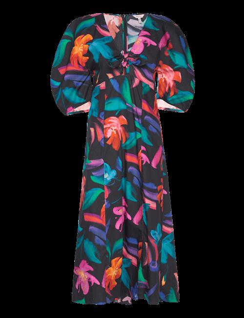 Gant | Floral Print Volume Sleeve Dress | 38