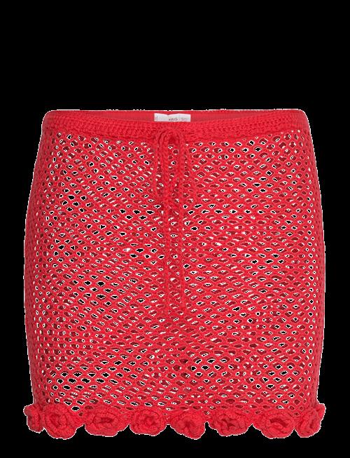 Mango | Crochet Floral Mini-Skirt | L