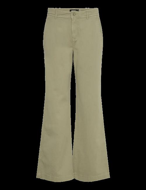 Lauren Ralph Lauren | Cotton Twill Wide-Leg Pant | 36