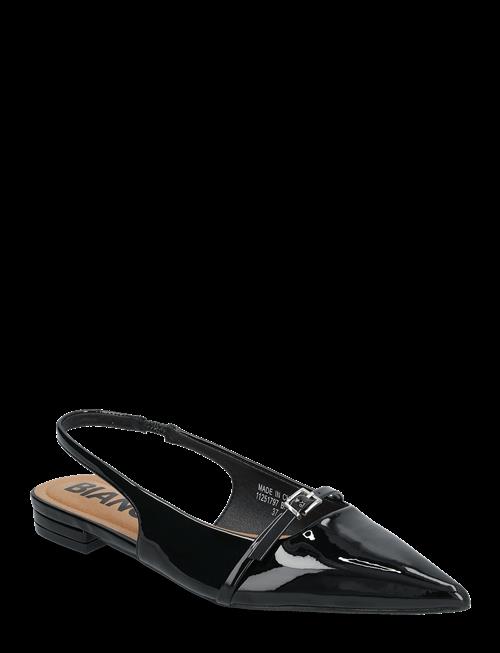 Bianco | Biabari Pointy Flat Slingback Faux Leather | 38