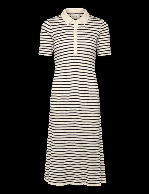 Gant | Rib Knit Striped Rugger Ss Dress | XL/XXL