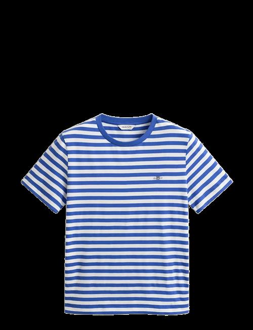 Gant | Reg Striped Shield Ss T-Shirt | XXL
