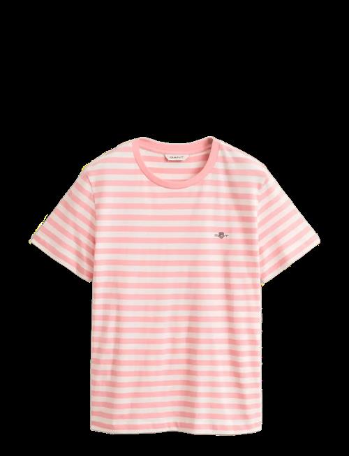 Gant | Reg Striped Shield Ss T-Shirt | XS