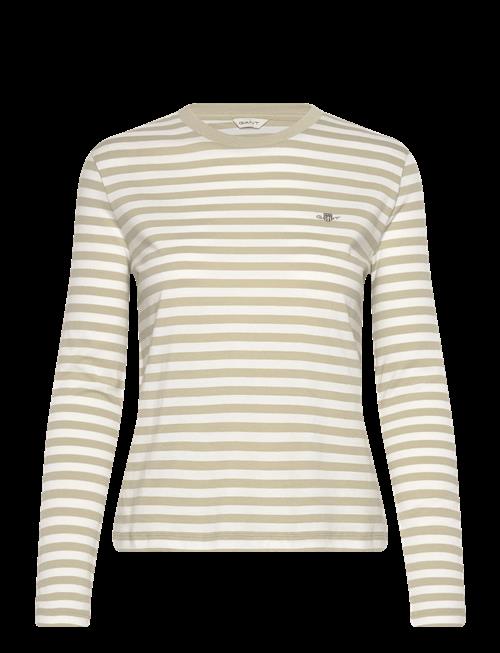 Gant | Reg Striped Shield Ls T-Shirt | M