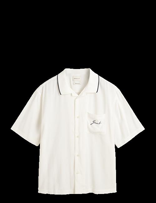 Gant | Rel Viscose Ss Shirt | L